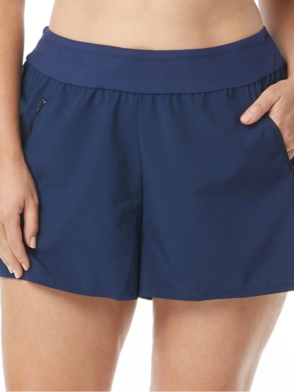 Beach House April Stretch Woven Beach Shorts SZ 22W NWT